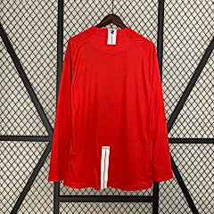 מנצ'סטר יוניטד בית  2007/08 רטרו חולצה ארוכה